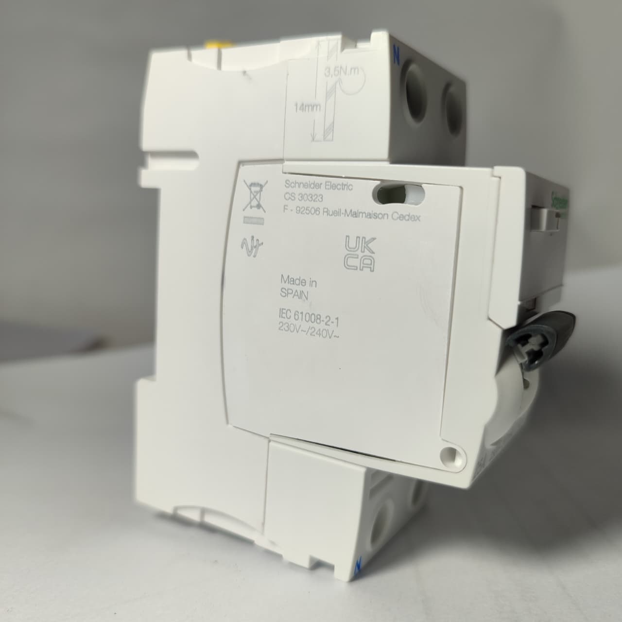 Original Schneider A9R71225 2P 25A Residual Current Circuit Breaker RCCB in Pakistan thumbnail 4
