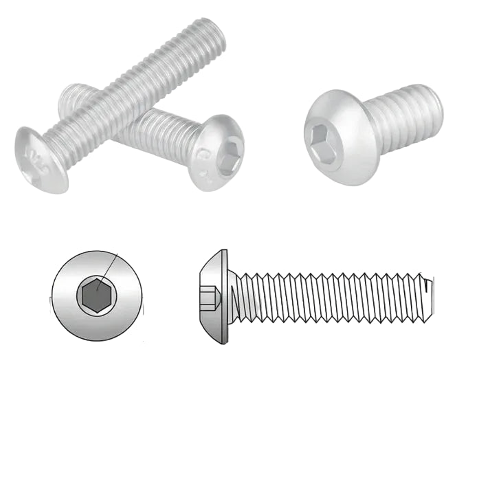 Button Head Screw in Pakistan - Bhs M8x30 thumbnail 2