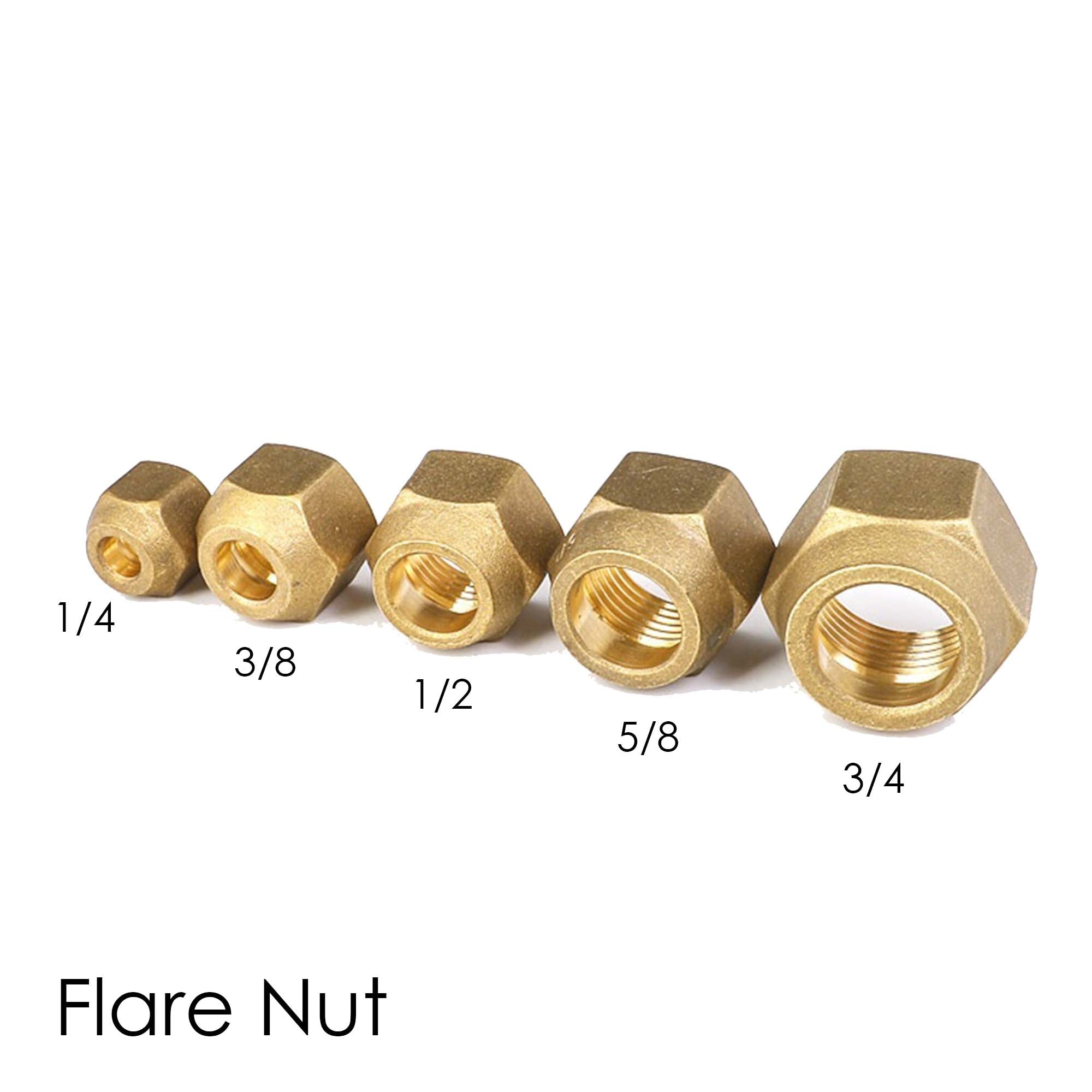 BRASS FLARE NUT in Pakistan - 1/2inch