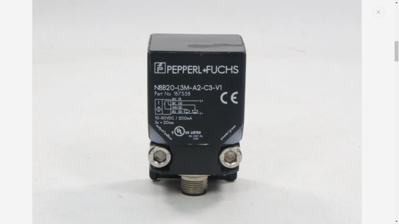 PEPPERL+FUCHS NBB20-L3M-A2-C3-V1 Proximity Sensor in Pakistan