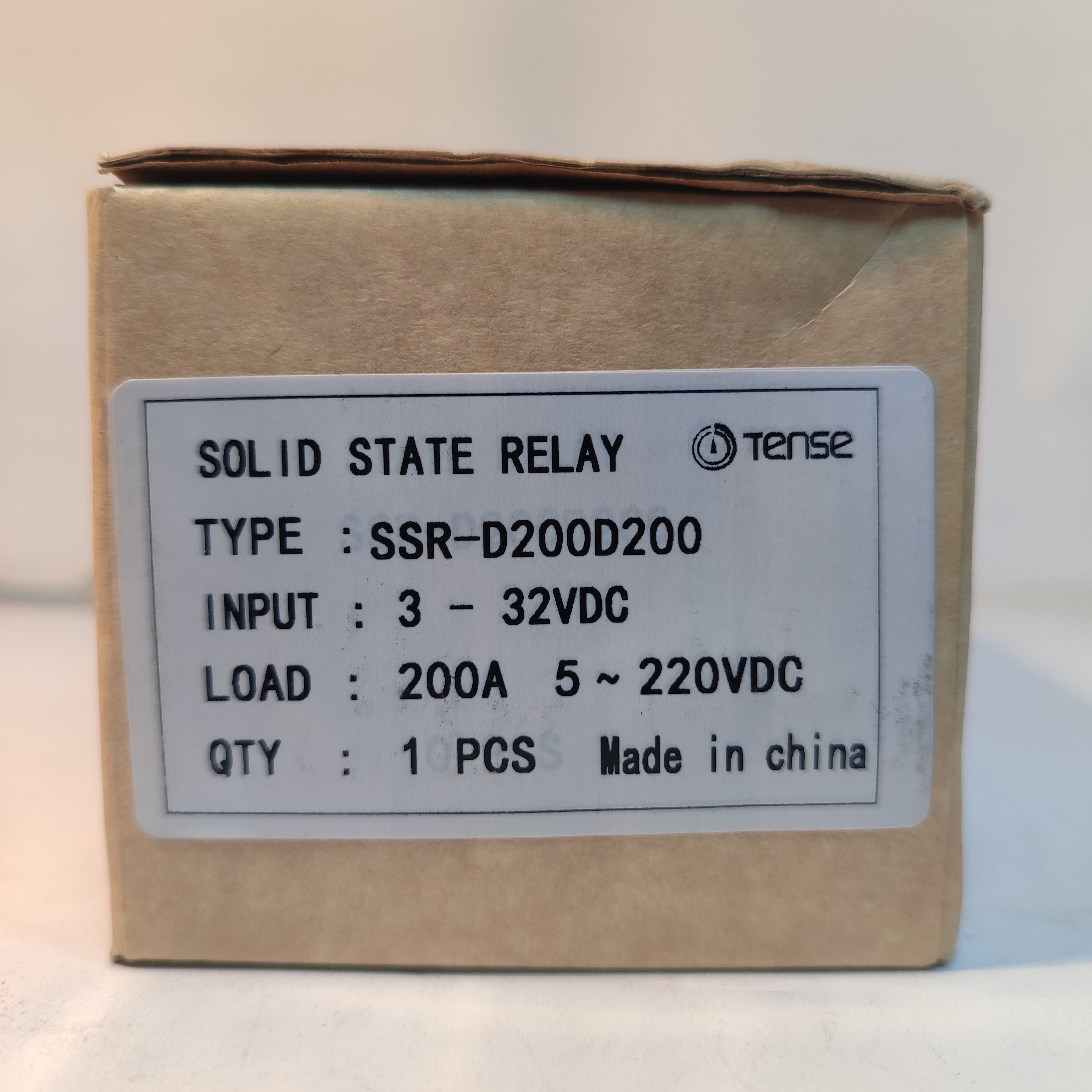 Tense SSR‑D200D200 Solid State Relay 200A, 5–220VDC in  Pakistan thumbnail 2