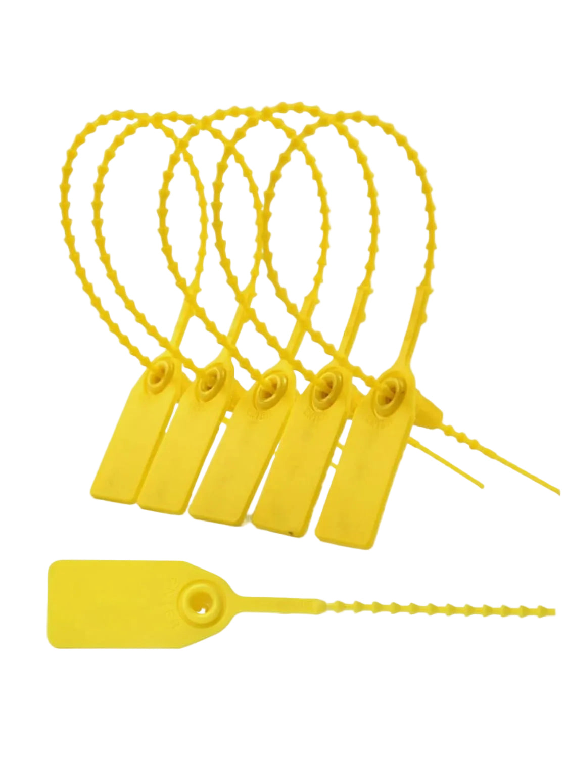 Plastic Safety Seals Numbered, Tag Zip Sealing Tie in Pakistan - Red