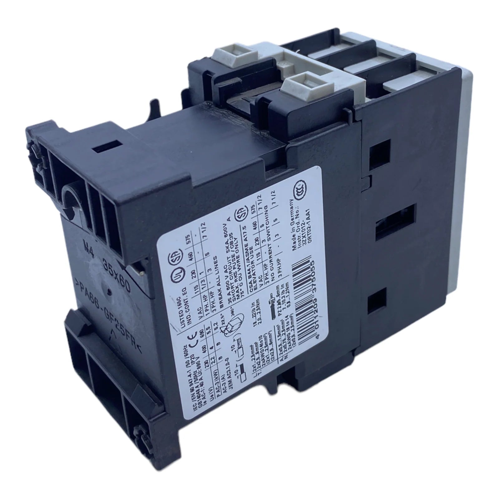 SIEMENS 3RT1023-1BB40 Power Contactor in Pakistan thumbnail 3