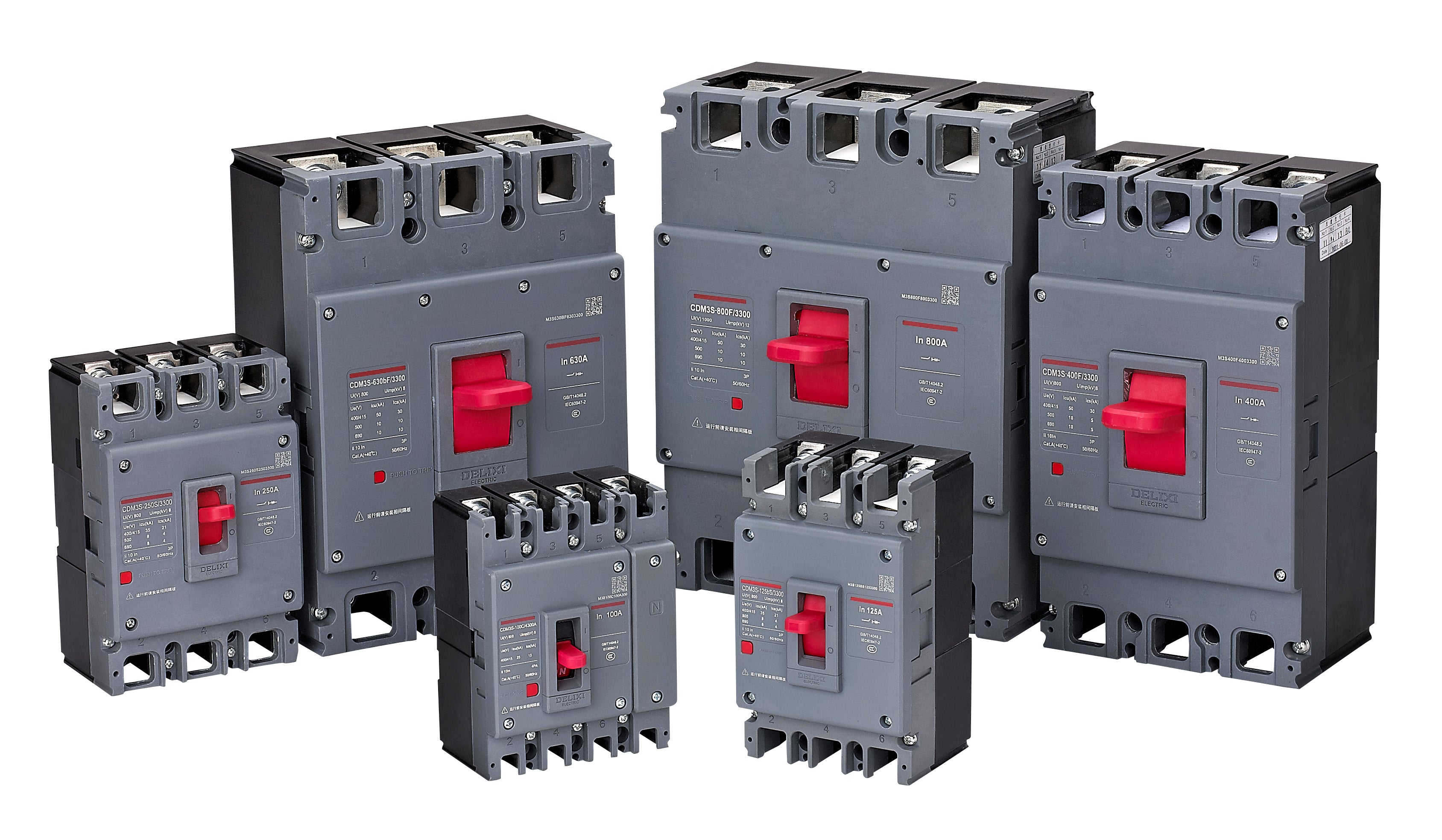 DELIXI ELECTRIC Molded Case Circuit Breaker (MCCB) in Pakistan - 3 / 63A