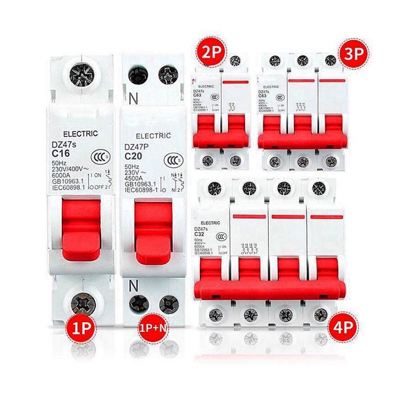 DELIXI ELECTRIC Miniature Circuit Breaker (MCB) in Pakistan - 4 Pole / 63 A thumbnail 2