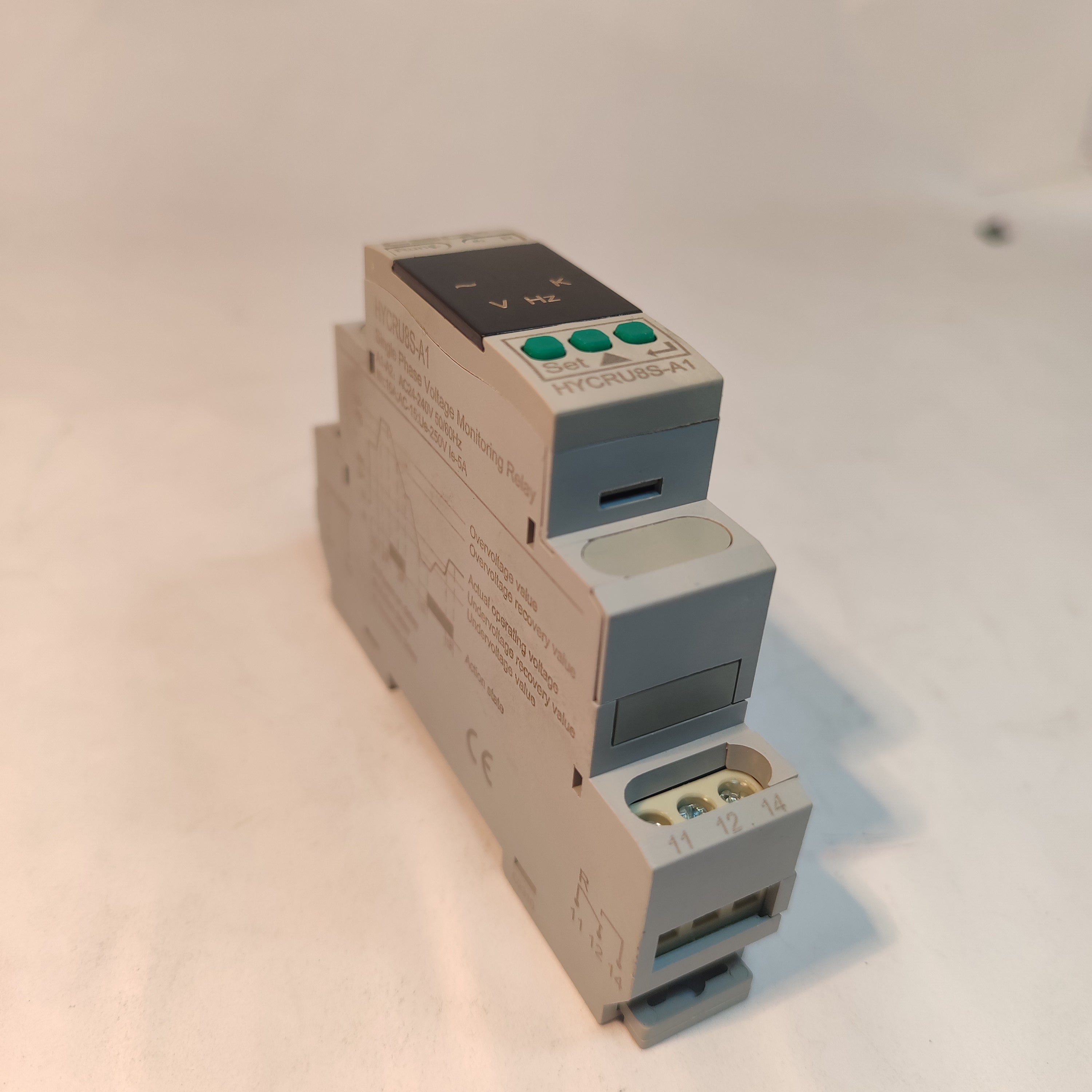 HYCRU8S‑A1 Single‑Phase Voltage Monitoring Relay in Pakistan thumbnail 3