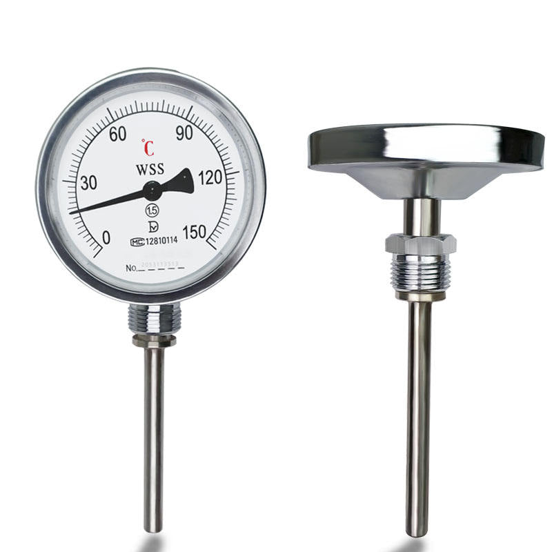 Temperature Gauge with Thermo-well (SS) in Pakistan - 0-100 Deg thumbnail 2