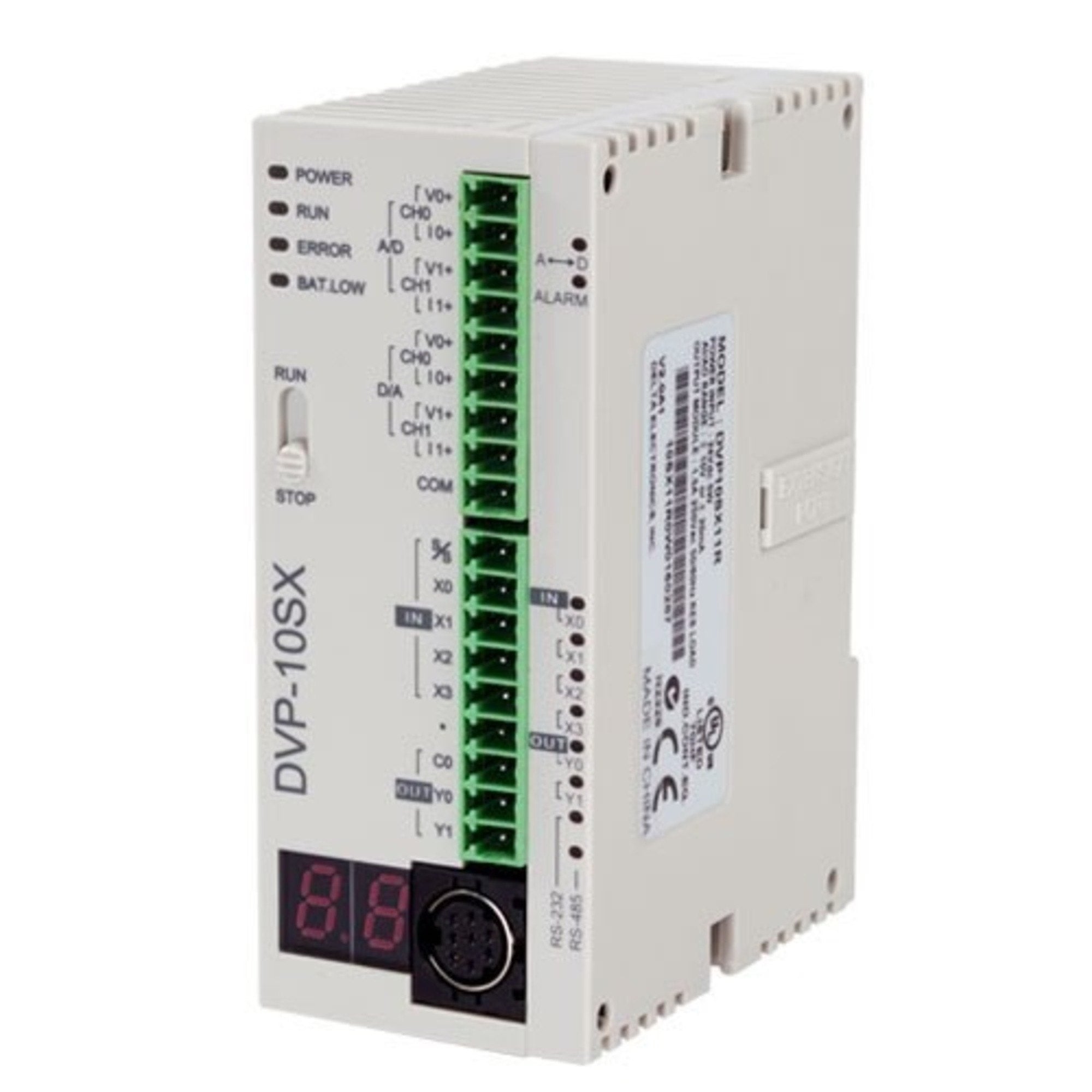 Delta PLC DVP-10SX programmable logic controller ( used) in Pakistan thumbnail 2