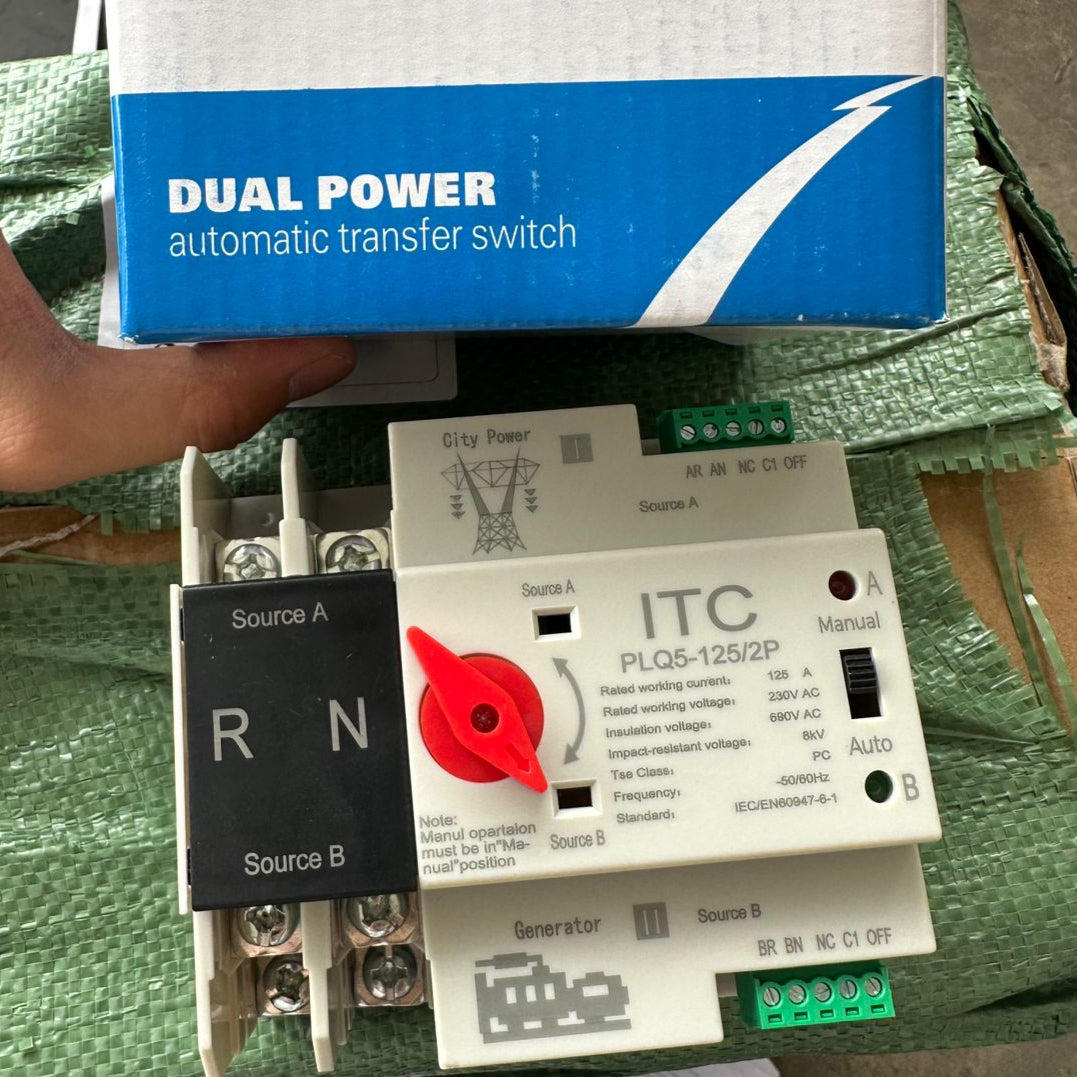 ITC PLQ5-125/2P Dual Power Automatic Transfer Switch in Pakistan