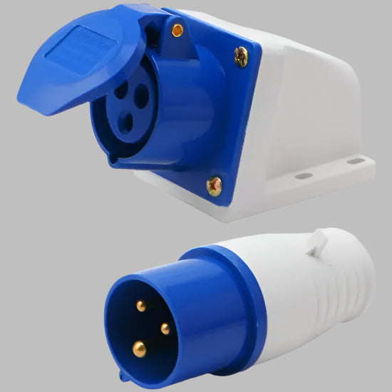CNC Industrial Plug & Sockets (Pair) in Pakistan - 5 Pin 3P+N+E