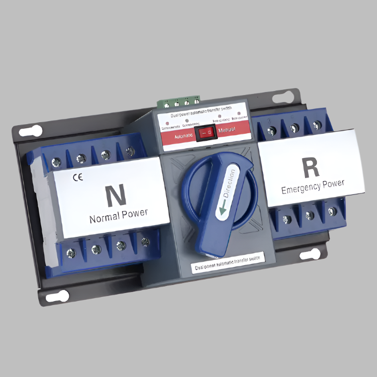CNC YCQ3B-63 2P/4P ATS Dual Power Automatic Transfer Switch in Pakistan - 2P thumbnail 2