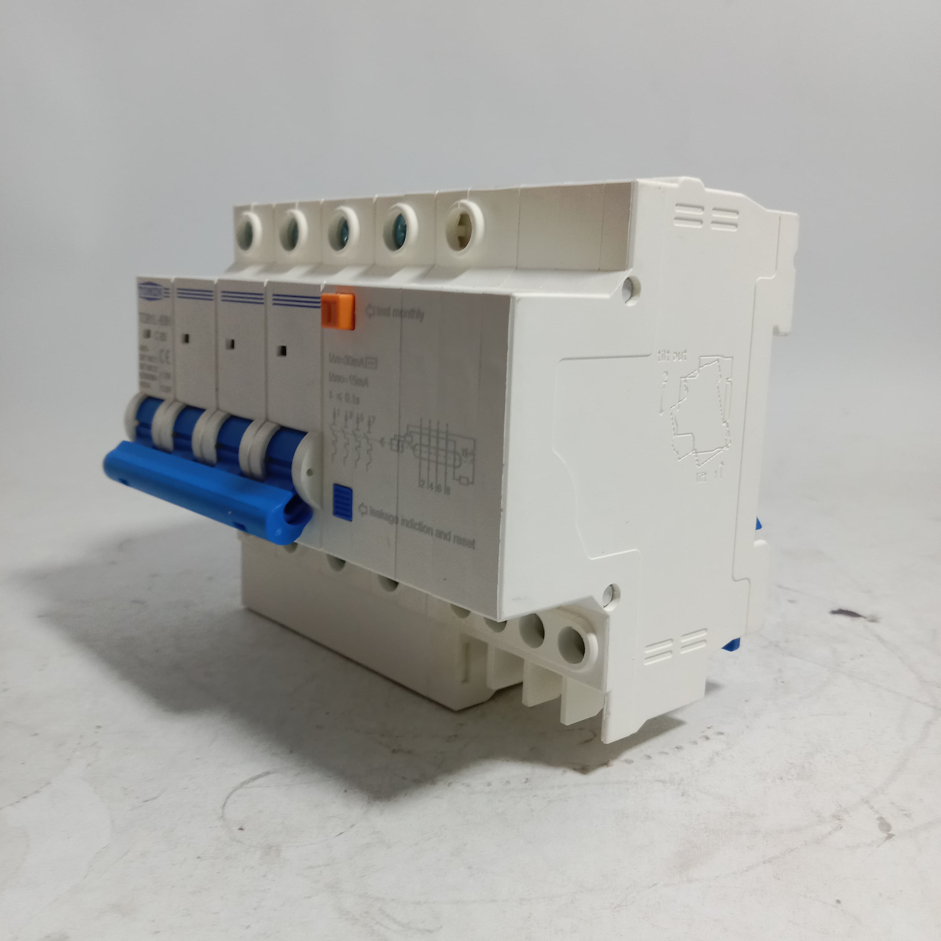TOMZN TOB1L-63H, 4-Pole Earth Leakage  Circuit Breaker in Pakistan thumbnail 3