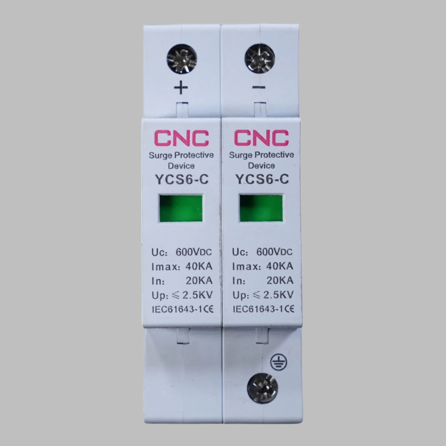 CNC YCS6-C 2-Pole SPD Surge Protection Devices in Pakistan - 600VDC
