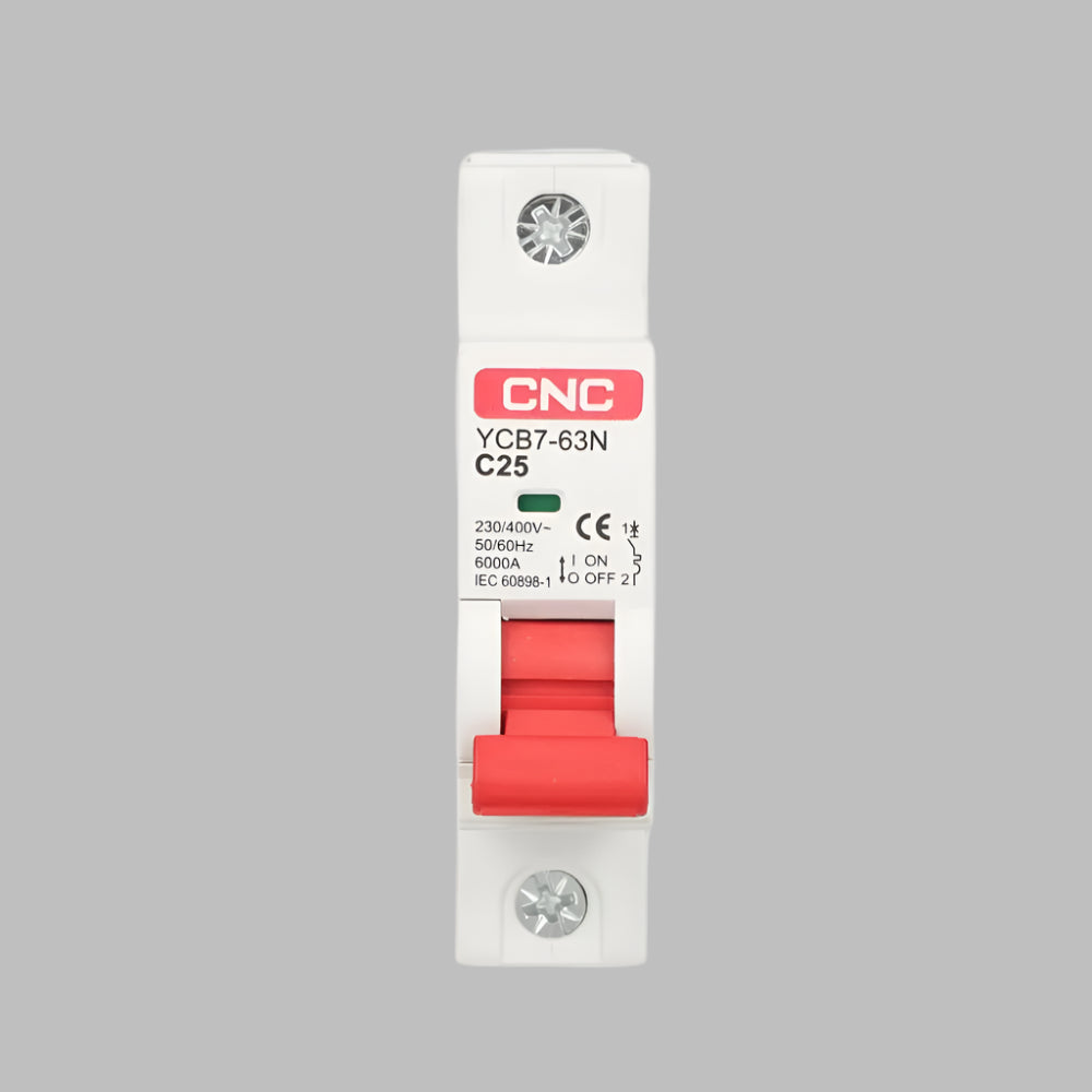 CNC YCB7-63N 1-Pole AC MCB Miniature Circuit Breakers in Pakistan - 2A