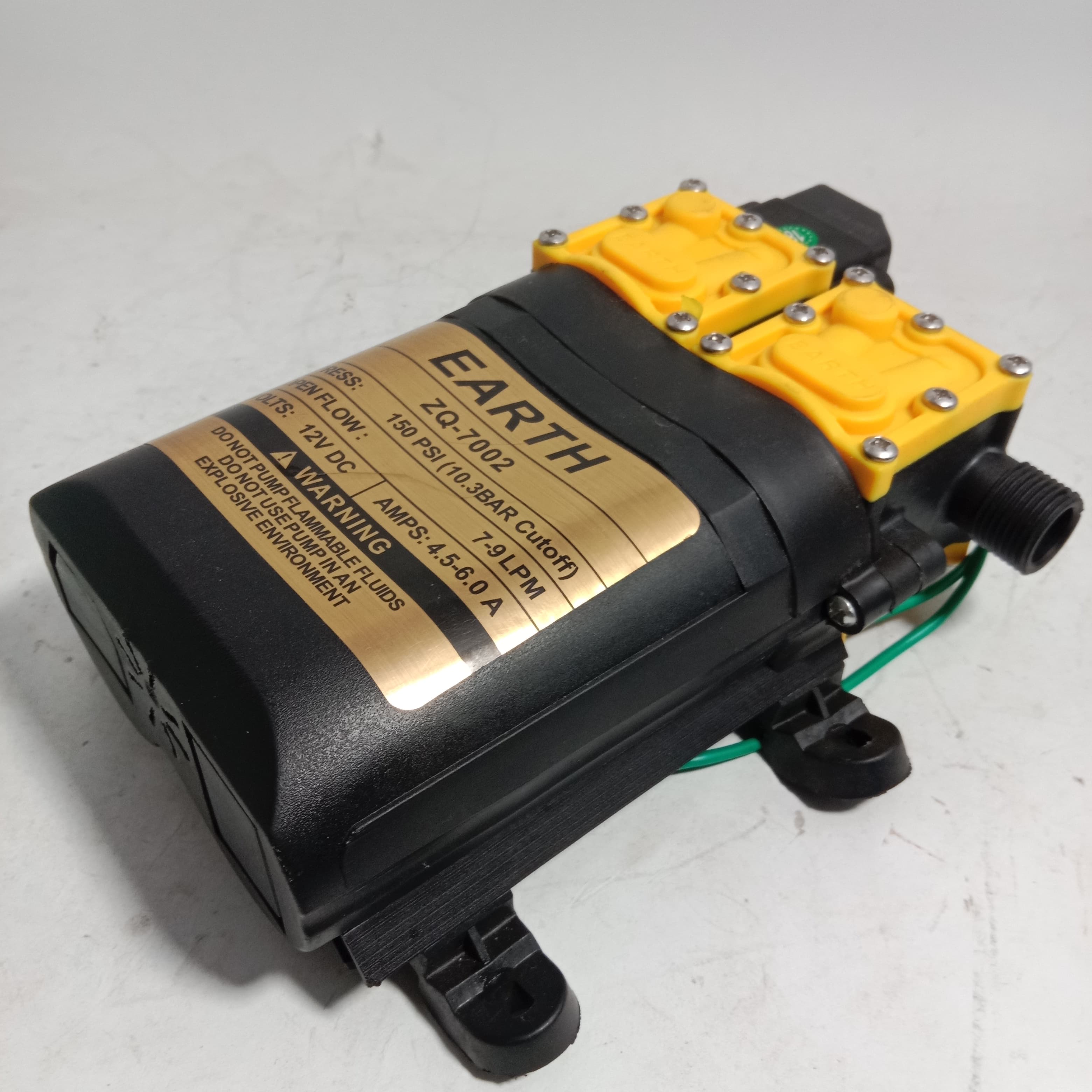 EARTH ZQ-7002 150PSI  12VDC High-pressure Pump in Pakistan thumbnail 7