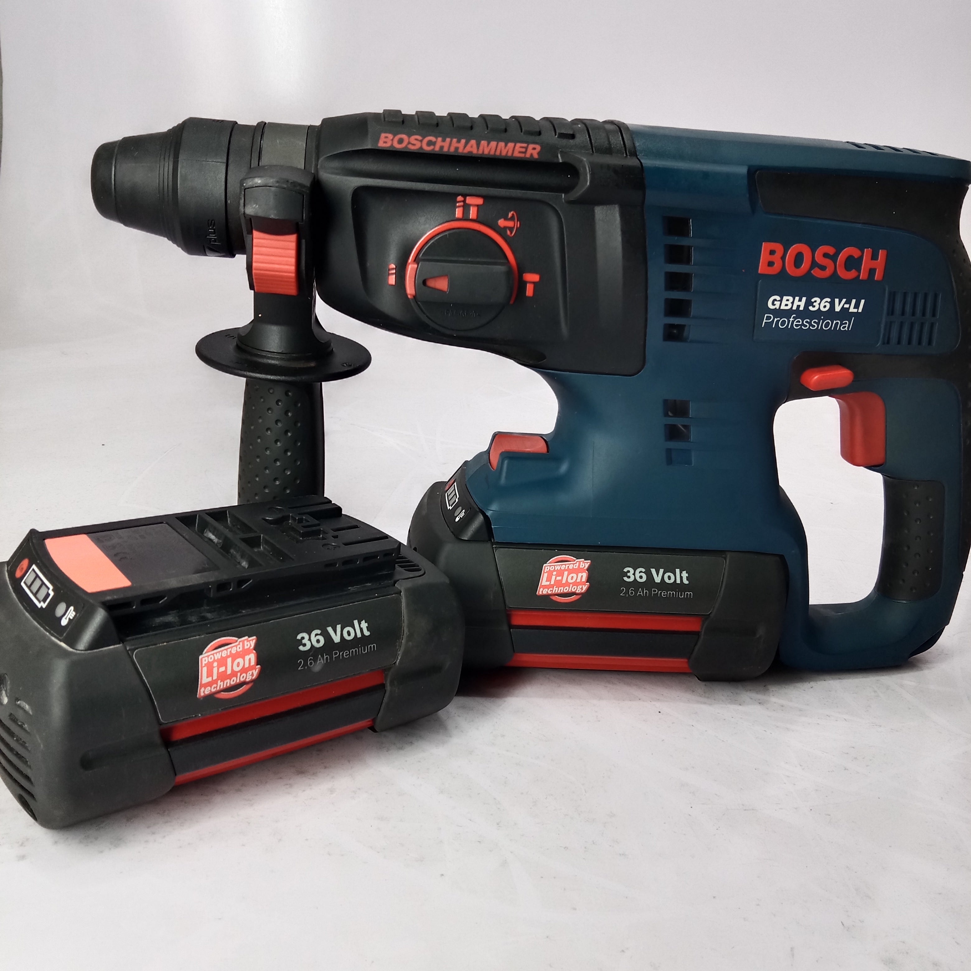 BOSCH GBH 36 V-LI Professional Hammer Drill Machine Used in fresh condition in Pakistan thumbnail 5