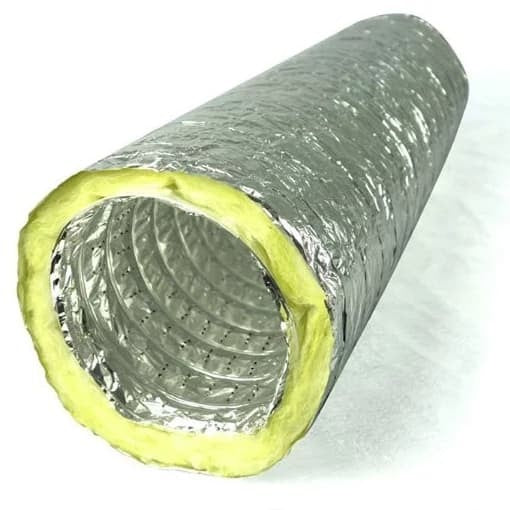 AFS DUCT INSULATION With Glass Wool Length 7.6 Meter in Pakistan - 6inch