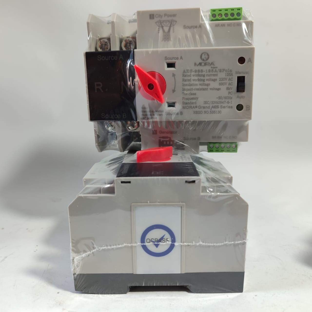 MORA AES-988-125A/2Pole AUTOMATIC TRANSFER SWITCH in Pakistan thumbnail 3