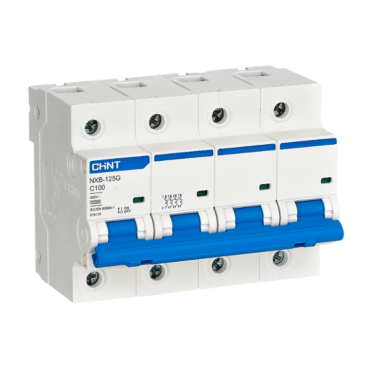 CHINT NXB-125H 4 POLE Miniature Circuit Breaker in Pakistan - 125 Amp