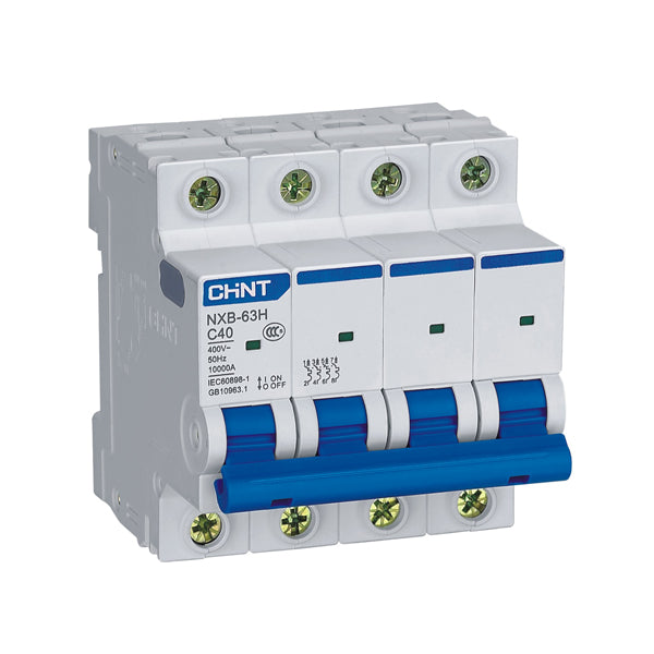 CHINT NXB-63H 4 POLE Miniature Circuit Breaker in Pakistan - 50 Amp