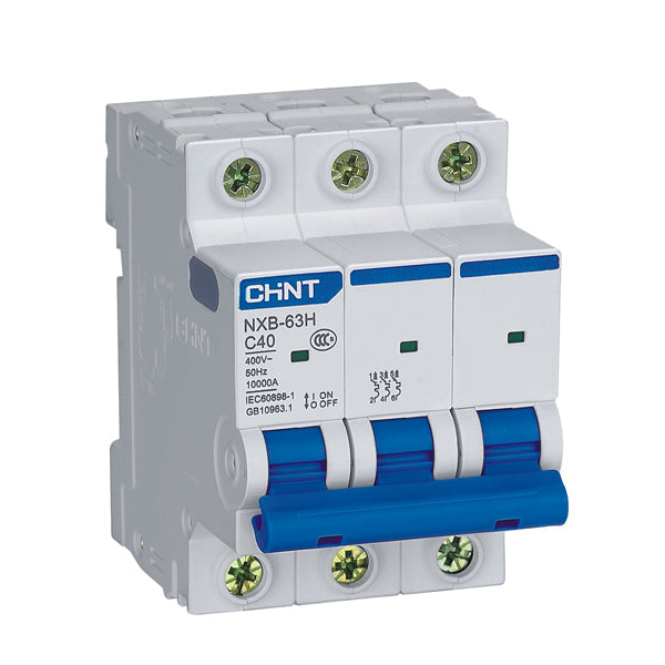 CHINT NXB-63H 3 POLE Miniature Circuit Breaker in Pakistan - 80Amp