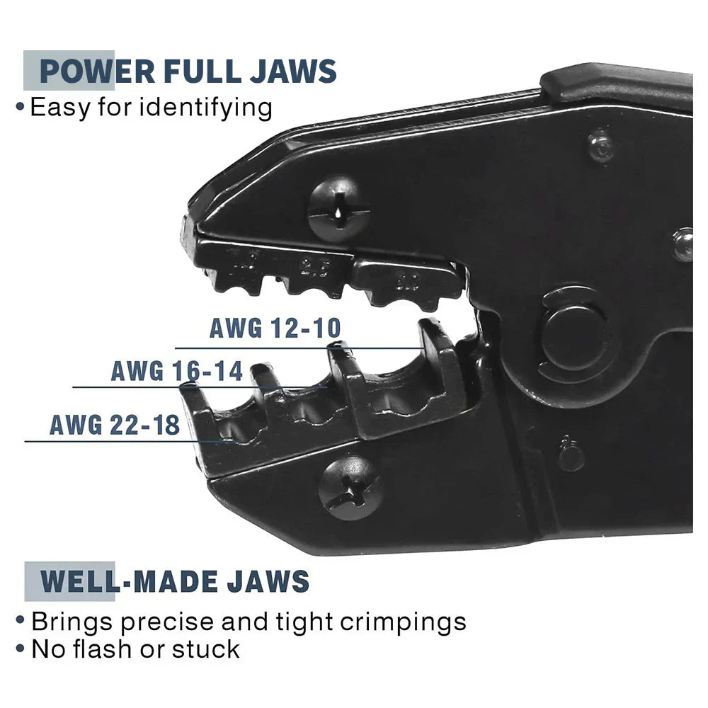 YTH-30J Insulated Wire Terminals Connectors Ratcheting Crimper in Pakistan thumbnail 2