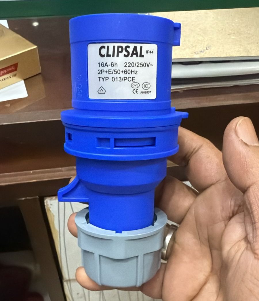 CLIPSAL TYP 113/PCE CEE-Connector and CEE Wall-Mounted Socket in Pakistan - 32A/5P thumbnail 4