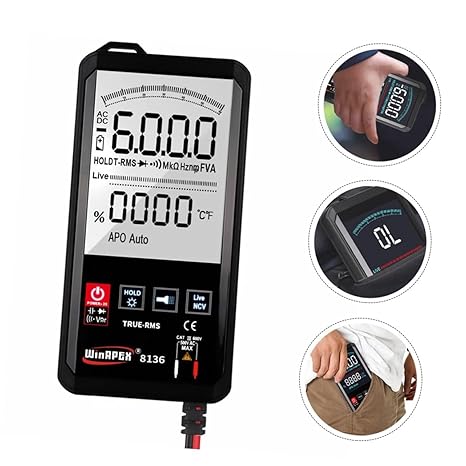 WinAPEX ET 8138 Color Display Digital Multimeter in Pakistan thumbnail 6