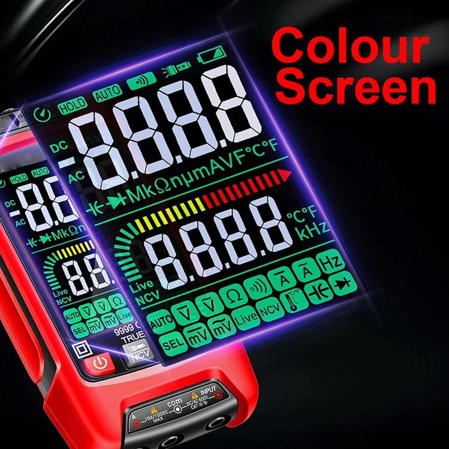 TOOLTOP ET8135 Intelligent True RMS Digital Multimeter in Pakistan thumbnail 4