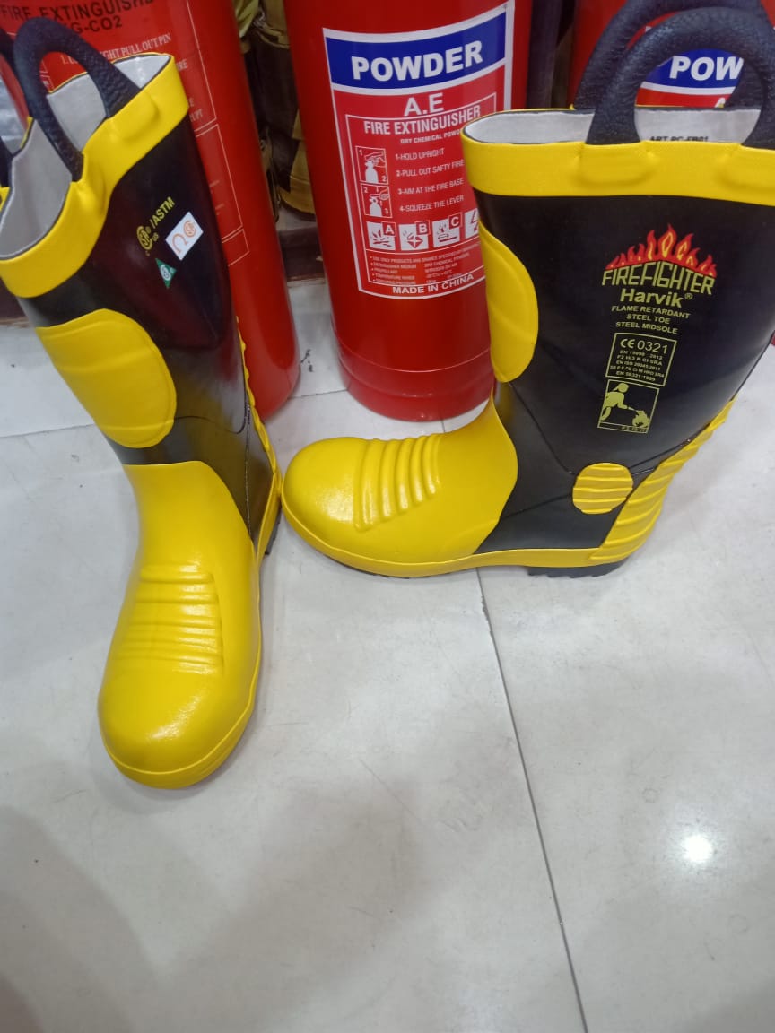 HARVIK Firefighter Safety Boots - Electrical Shockproof & Heat Resistant thumbnail 3