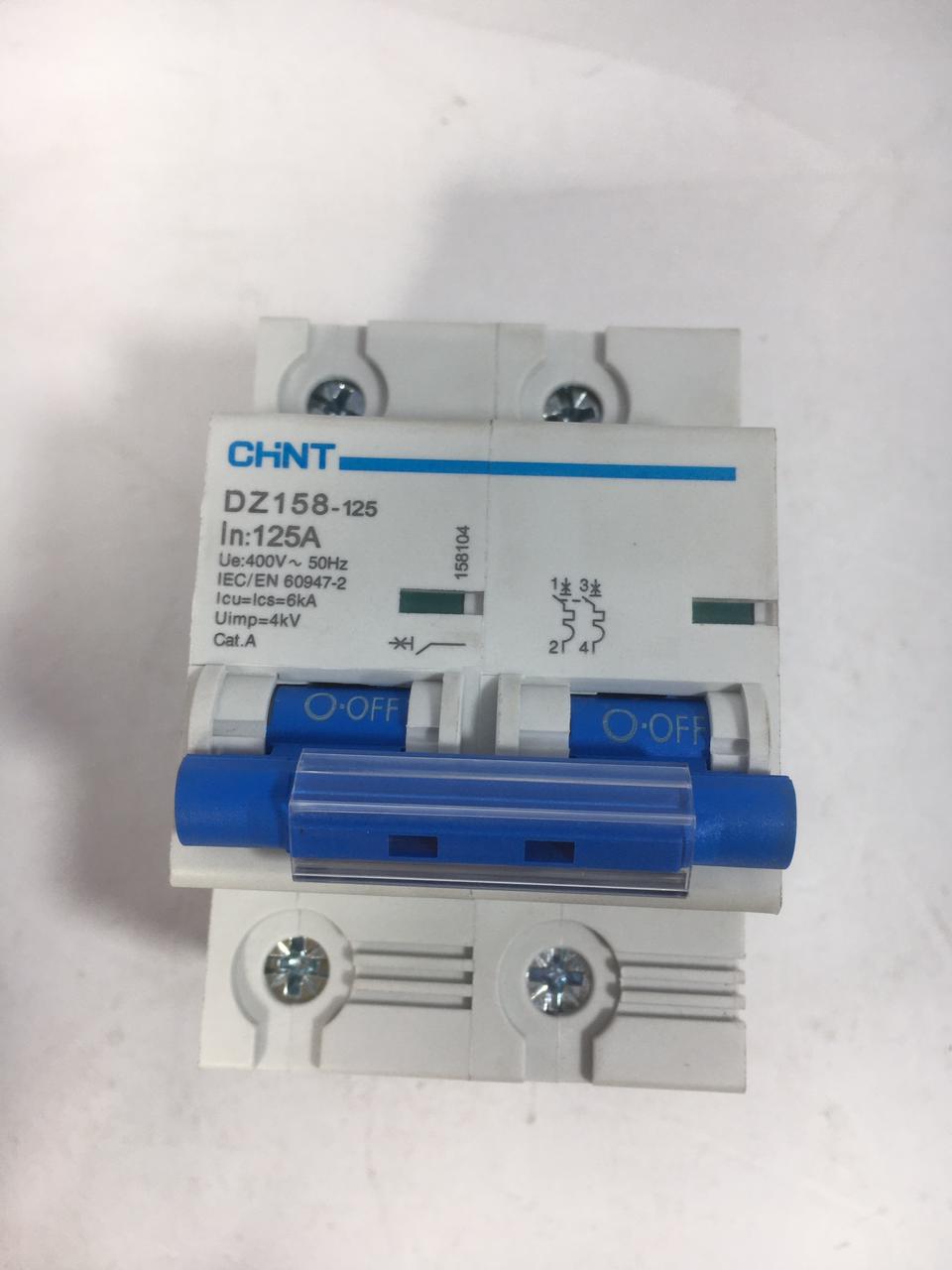 CHINT DZ158-125 High Current Double Circuit Breaker in Pakistan - 100 Amp