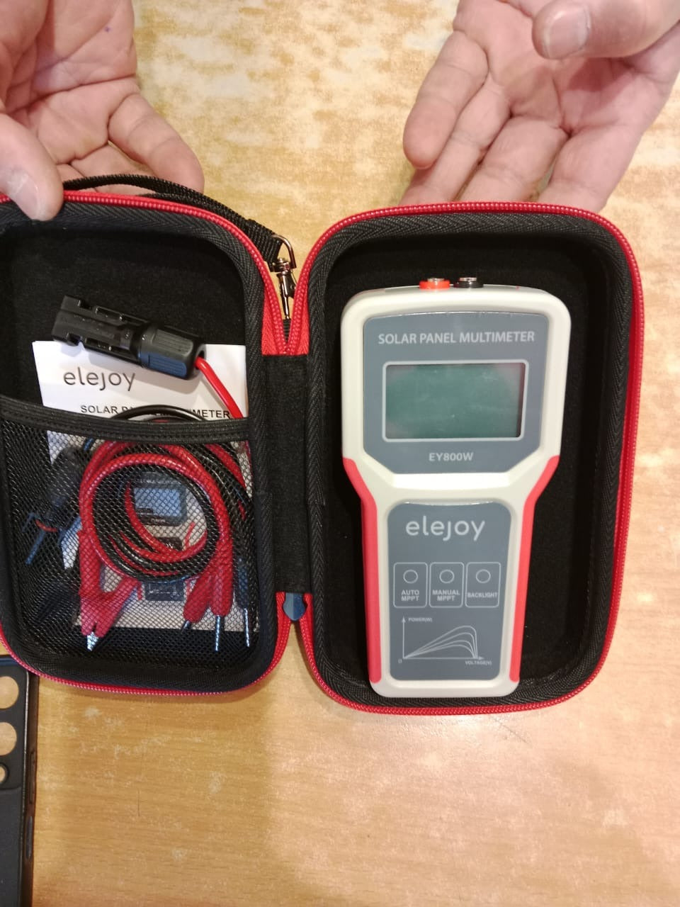 ELEJOY LCD MPPT solar panel multimeter in Pakistan