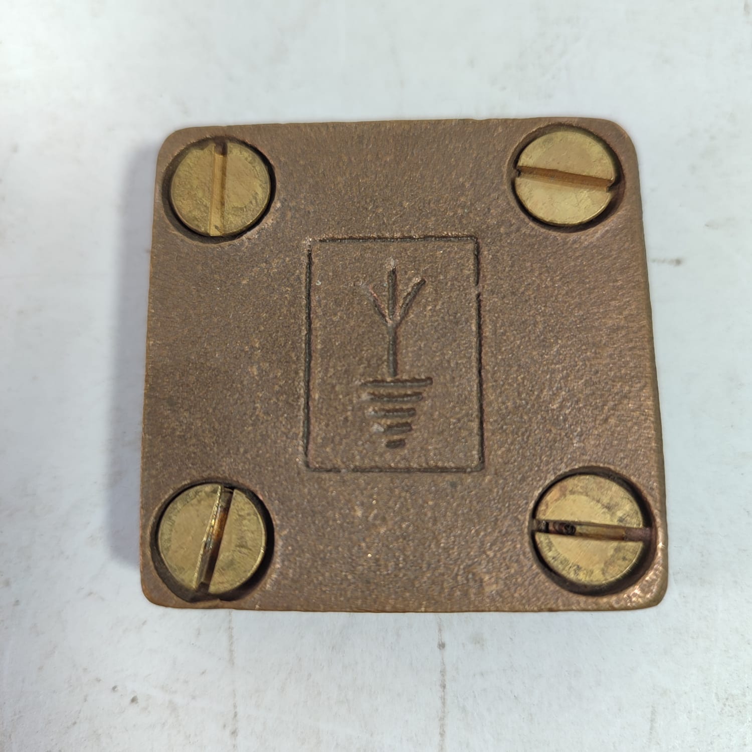 Brass Square Tape Earthing Clamp in Pakistan thumbnail 2