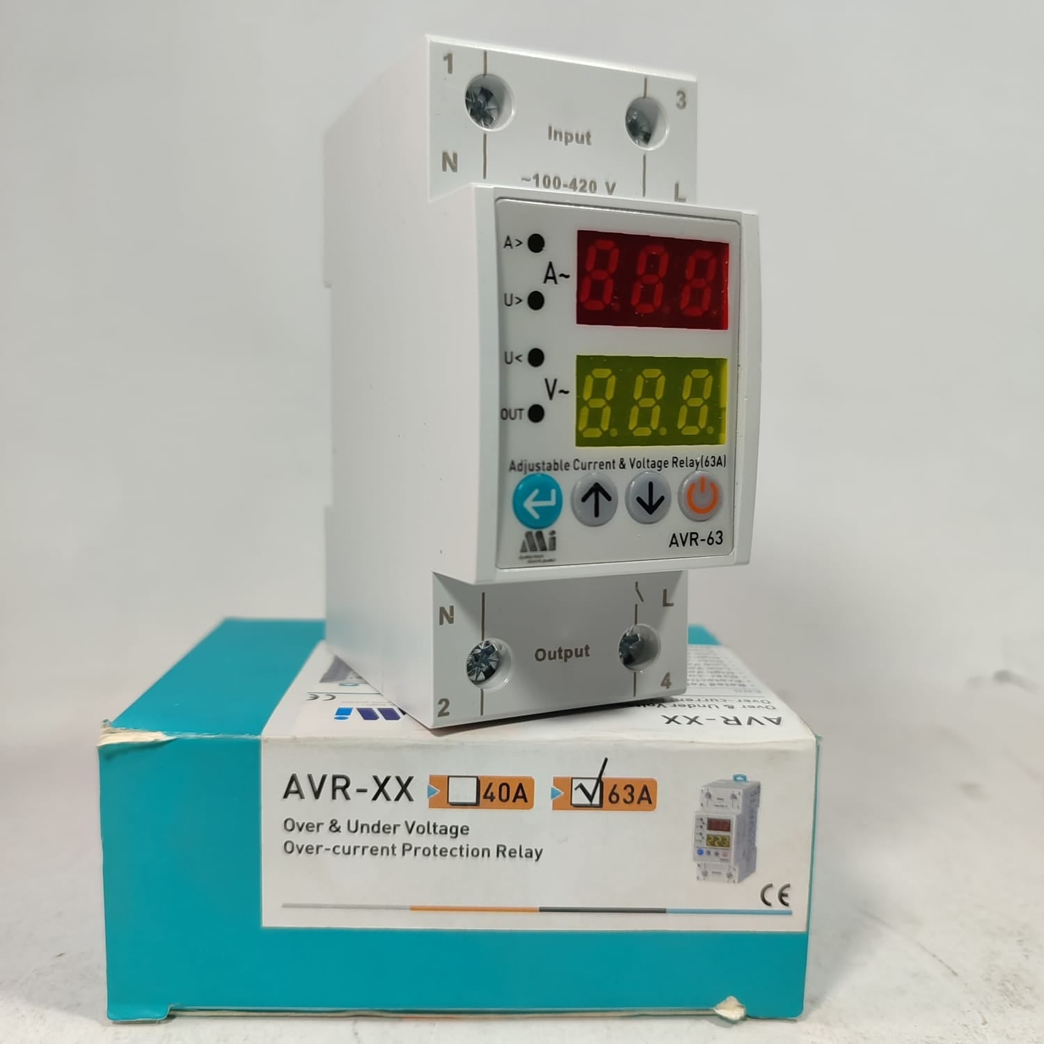 Mi AVR-XX Over & Under Voltage and Current Protraction Relay in Pakistan thumbnail 5