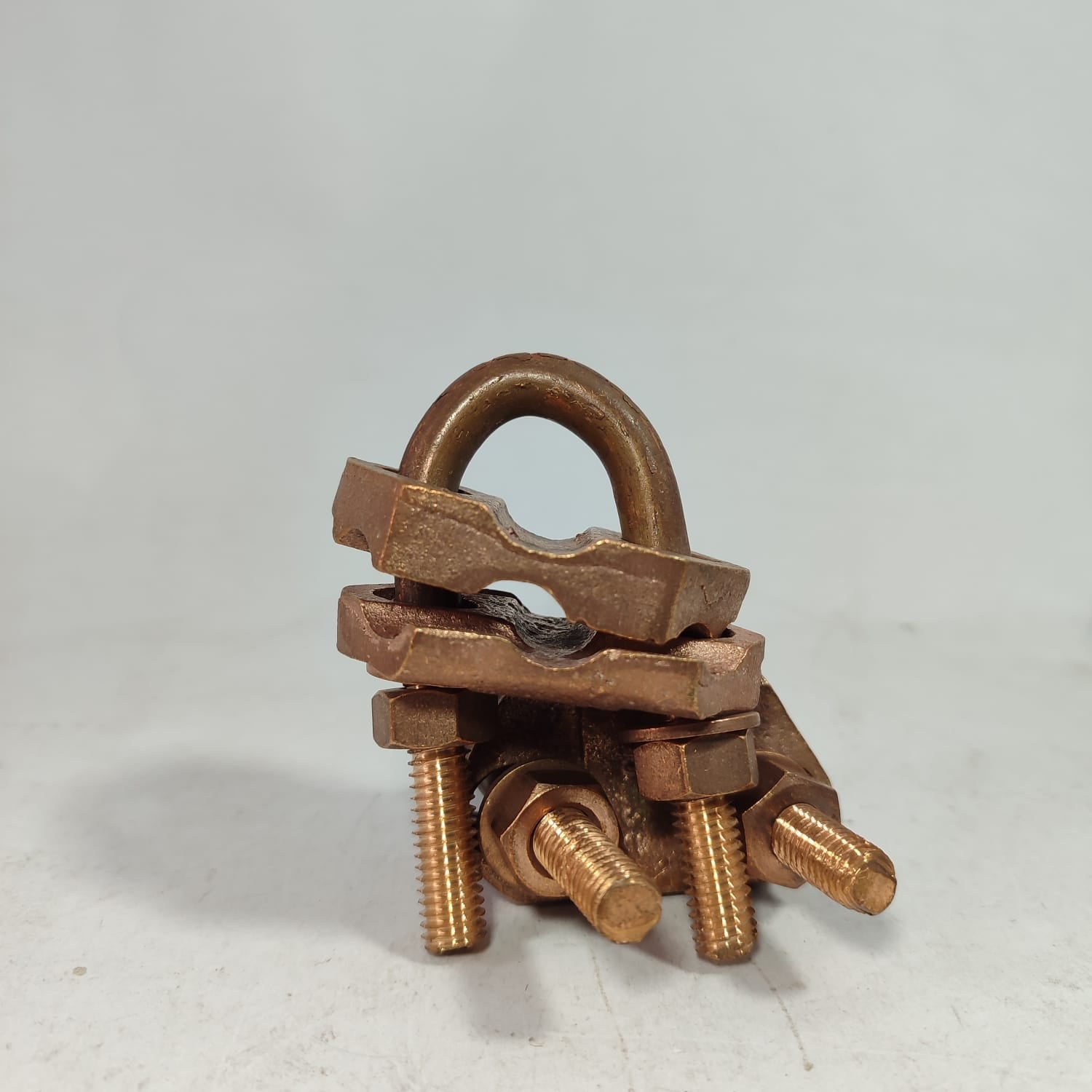 Brass Earthing Grounding U Clamp Copper Cable Clamp in Pakistan thumbnail 3