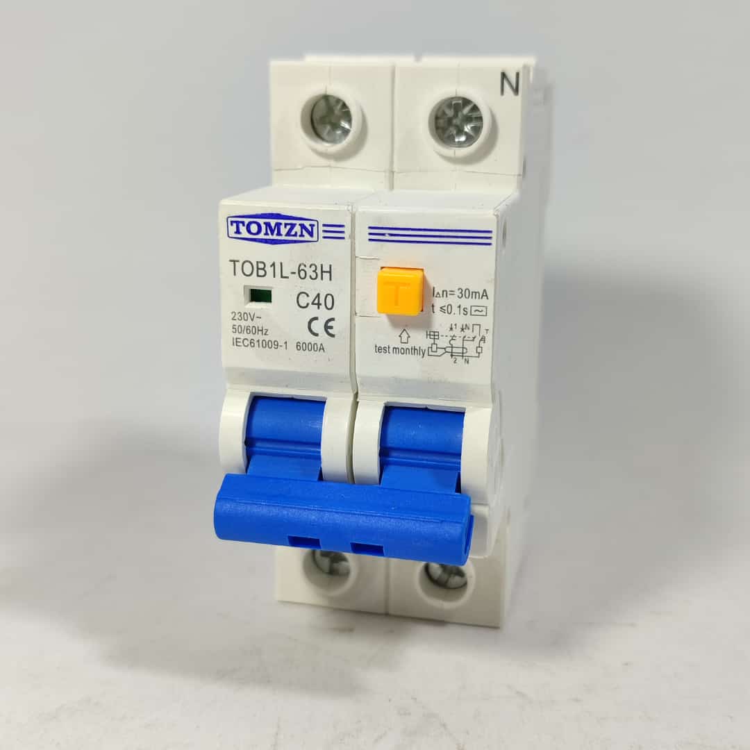 TOMZN TOB1L-63H 30A 2POLE 230V Residual Current Circuit Breaker in Pakistan - 63A