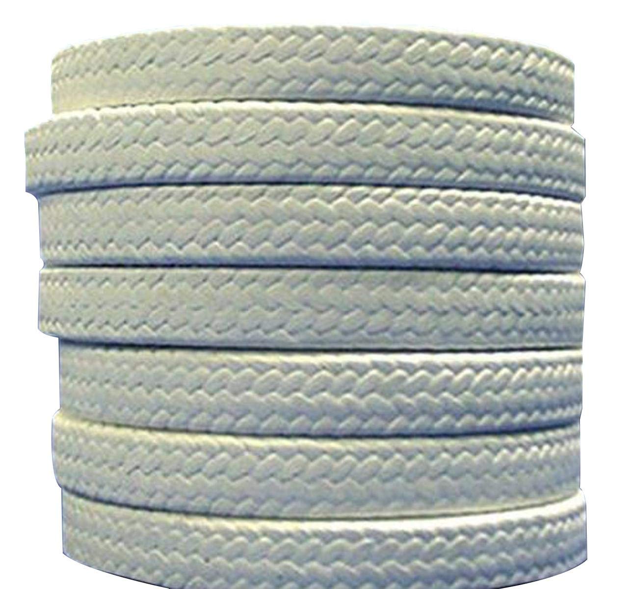 White Teflon Gland Packing Rope, For Pump, Valve Packaging per kg rate in Pakistan - 12mm thumbnail 2