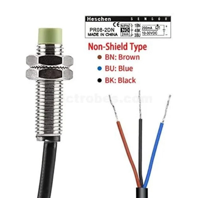 Inductive Proximity Sensor PR08-2DN in Pakistan - PR08-2DP thumbnail 3