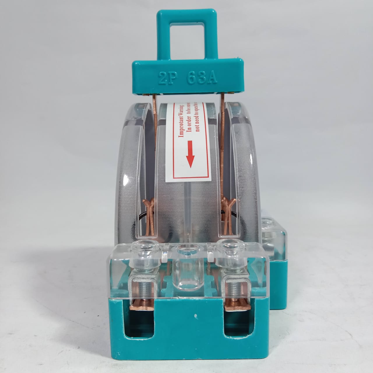 NZK 2 Pole 32A-225A Manual Change Over Knife Switch in Pakistan - 63A thumbnail 3