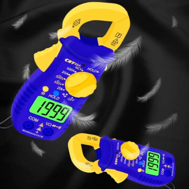 CHY 88G AC Digital Clamp Ammeter & Multimeter in Pakistan thumbnail 6
