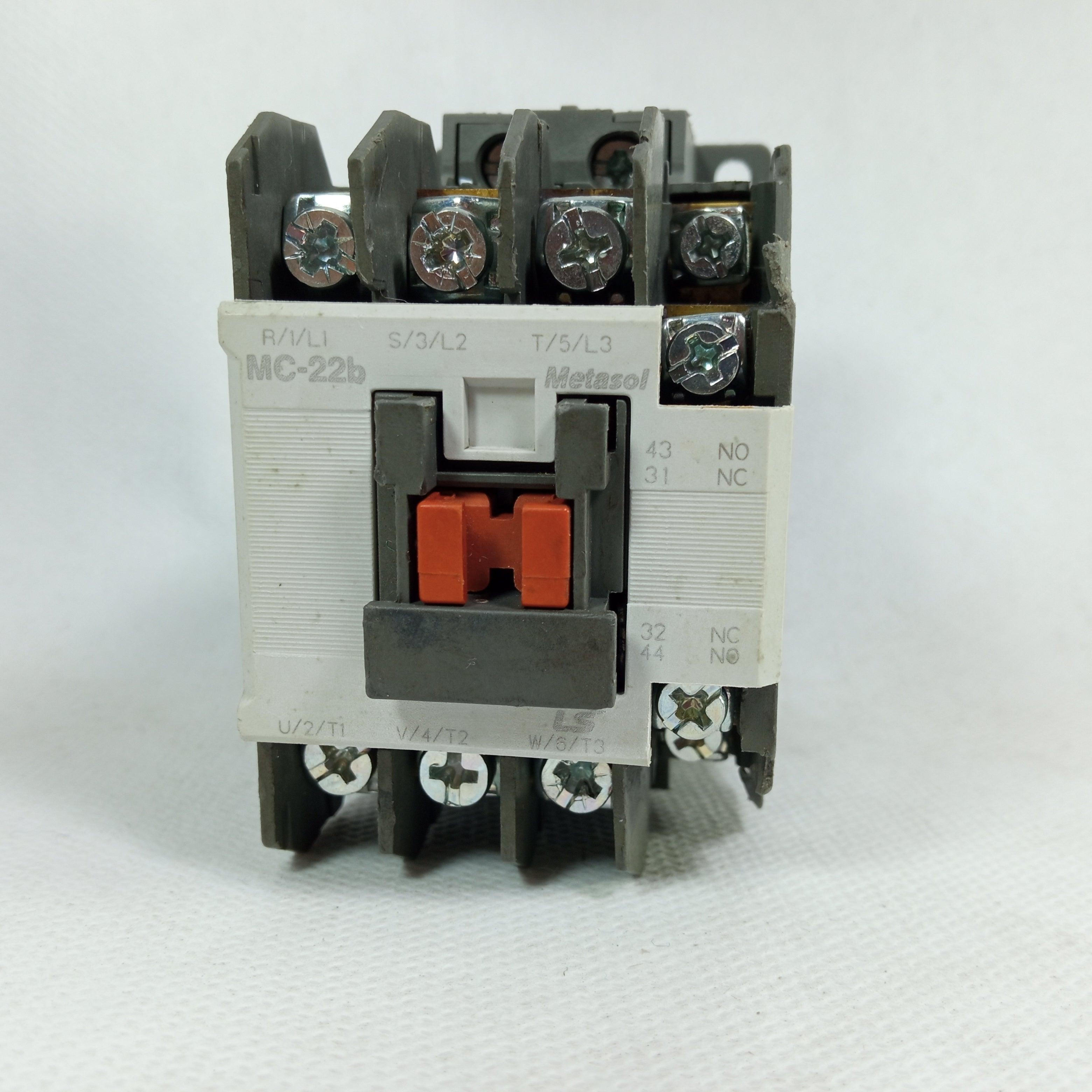 MC-22B-11-AC120, Contactor, 22 Amp, 120VAC