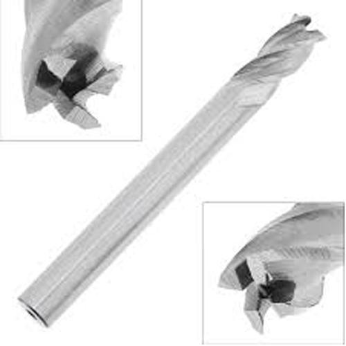 4 Flute HSS End Mill Cutter with Super Hard Straight Shank