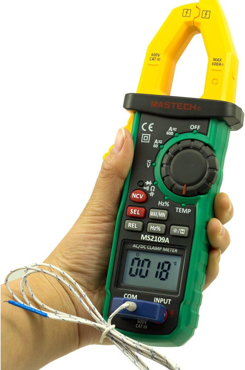MASTEC MS2109A Digital AC DC Clamp Meter in Pakistan thumbnail 7
