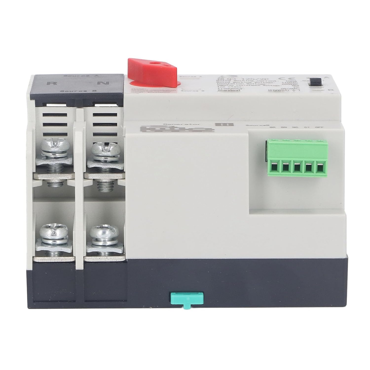YRO2PC-125 YRO ATS 100 Amp 230V automatic transfer switch in Pakistan thumbnail 4