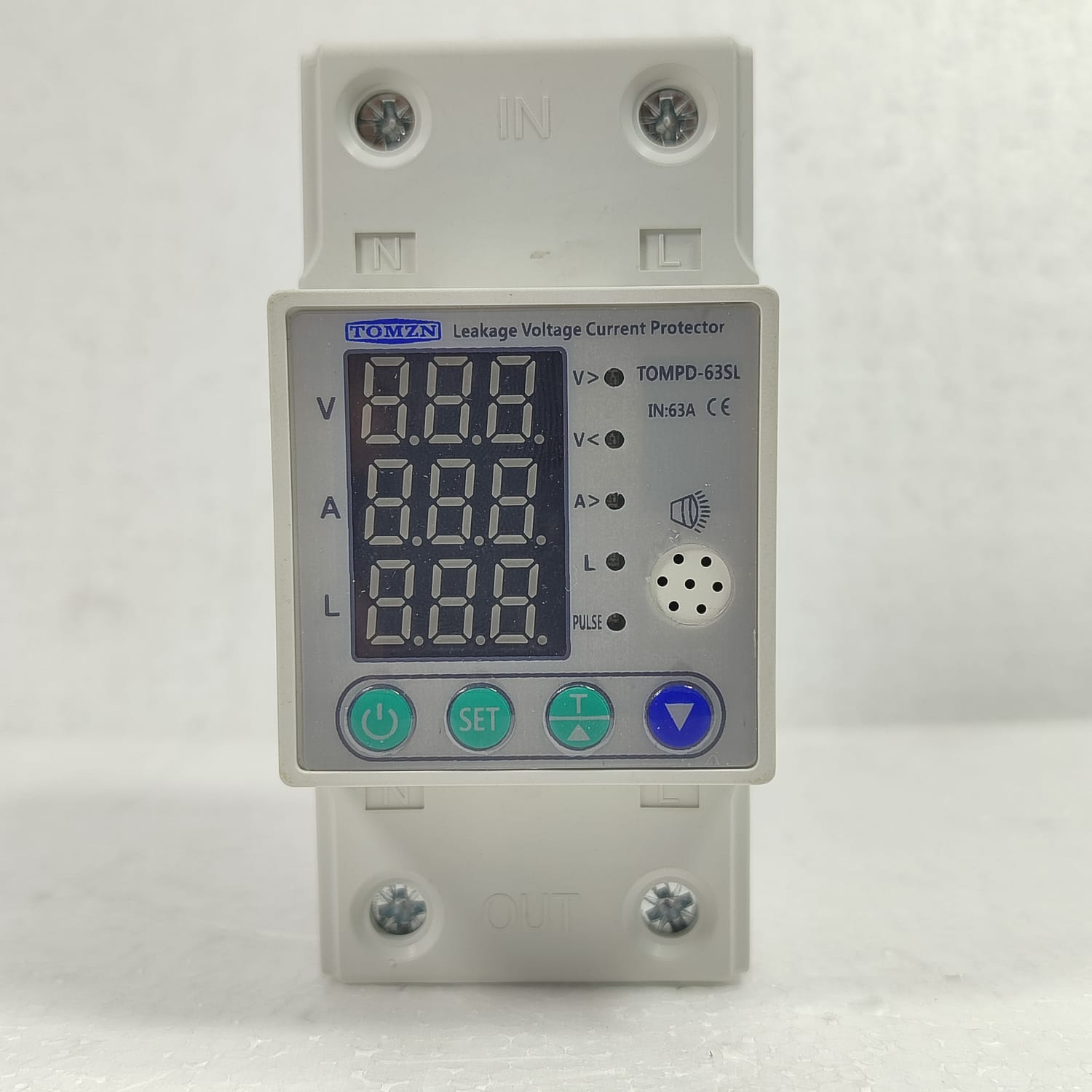 TOMZN 63A Leakage Current Protection Surge Protector elcb  in Pakistan thumbnail 5