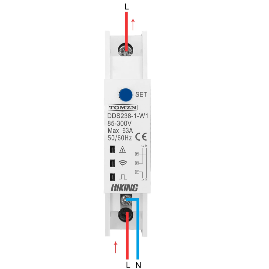 TOMZN HIKING DDS238-1-W1 WIFI Smart  Energy Meter in Pakistan thumbnail 5