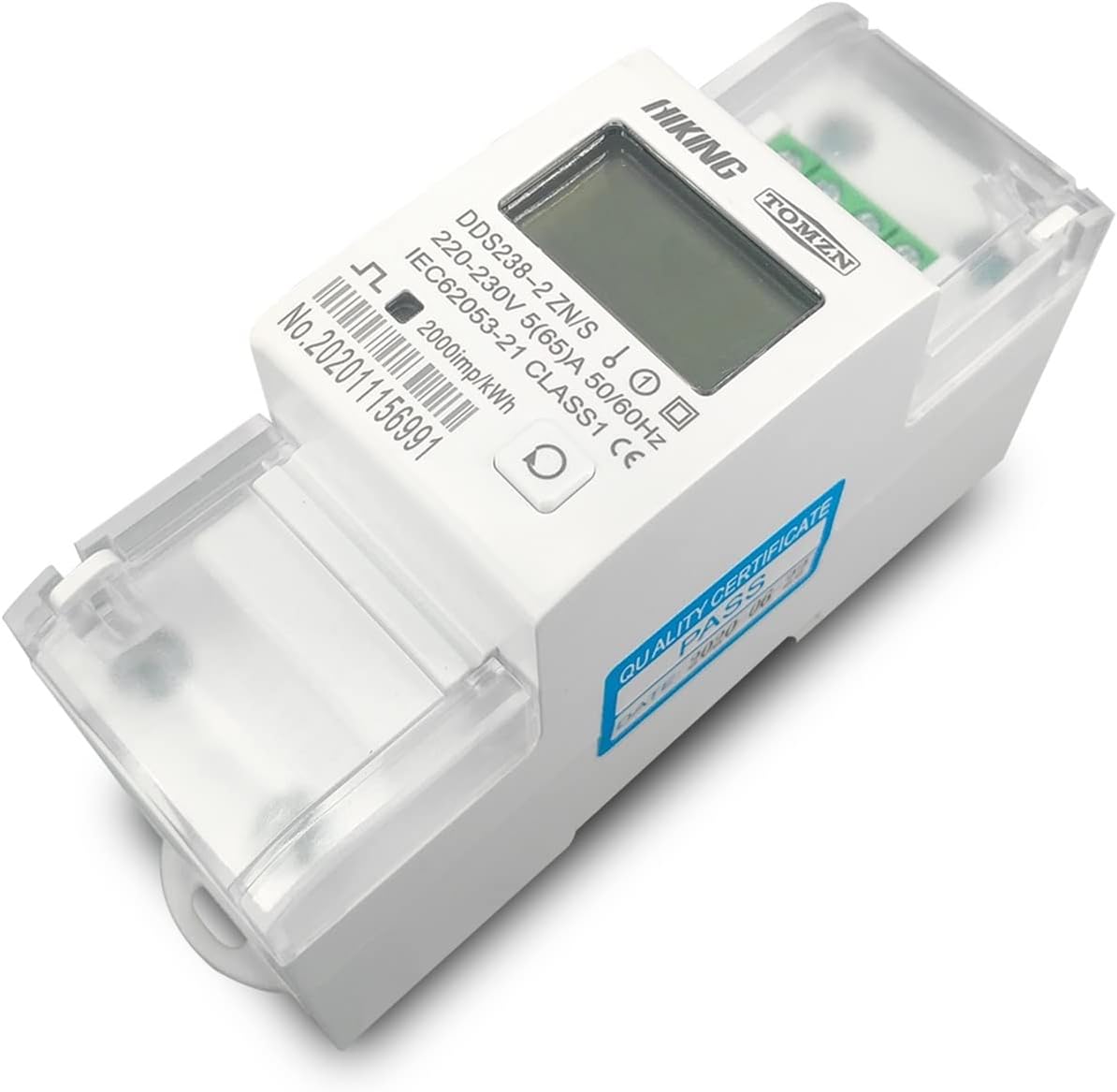 TOMZN HIKING  DDS238-2 ZN/S Energy Meter in Pakistan thumbnail 2