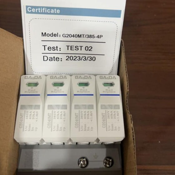 GA&DA G2040MT/385-4P, 280-4P Surge Protective Device SPD  in Pakistan - 2P ac