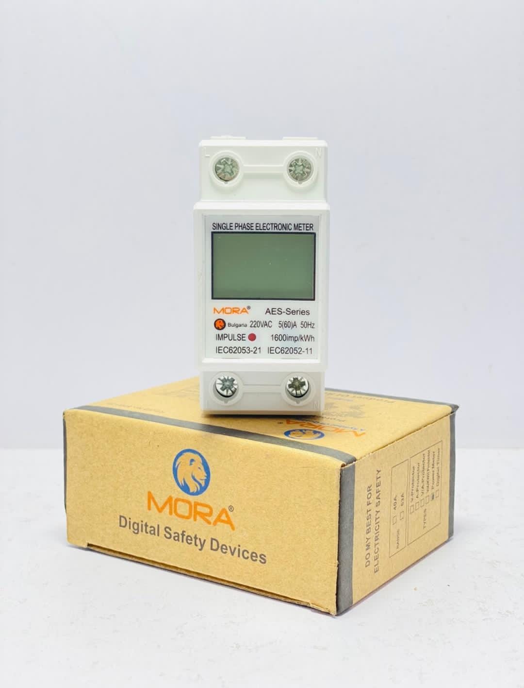 MORA AES-Series Digital Single Phase energy Meter sub meter in Pakistan