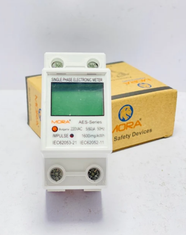 MORA AES-Series Digital Single Phase energy Meter sub meter  in Pakistan thumbnail 4